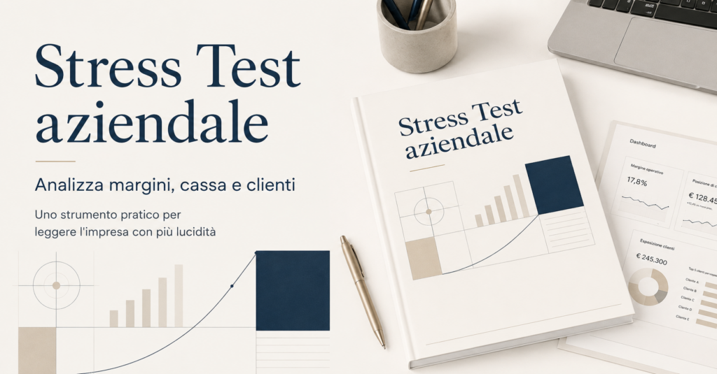 Stress test aziendale per analizzare margini cassa e clienti di una PMI